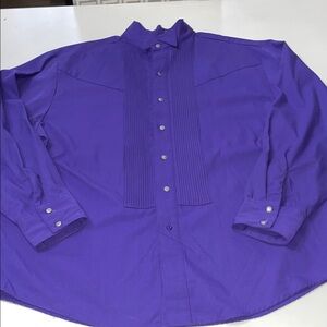 Steer West Made I. USA western dress shirt XL